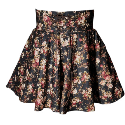 CUSTOM 40in Skirt with POCKETS (Large) - Two Zippered Pocket - Handmade High Waisted Adjustable Waist Circle Skirt with BIG Pockets - One Zippered Pocket/One Regular Pocket