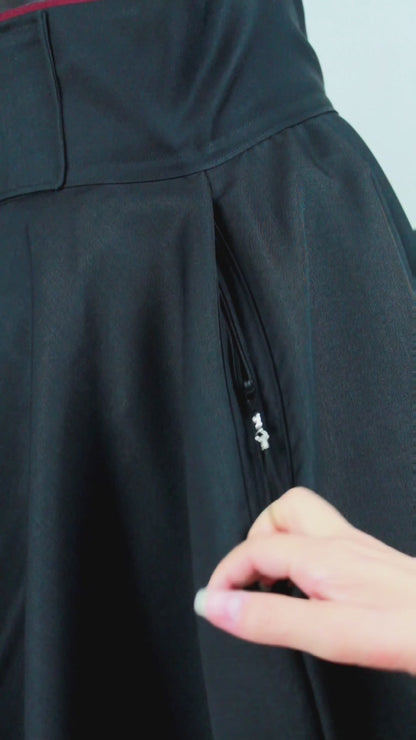 ADD-ON Black Zipper Pull for Pocket