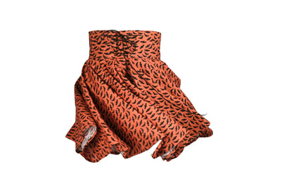 31in Skirt with POCKETS (Small) - Bat Girl No. 1 - Handmade High Waisted Adjustable Waist Circle Skirt with BIG Pockets - One Zippered Pocket/One Regular Pocket