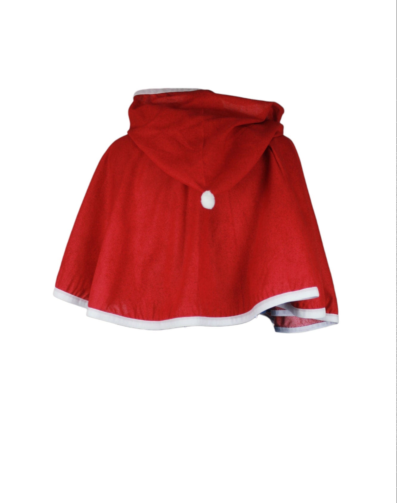 Santa Slay Hooded Capelet (Small) - 31"