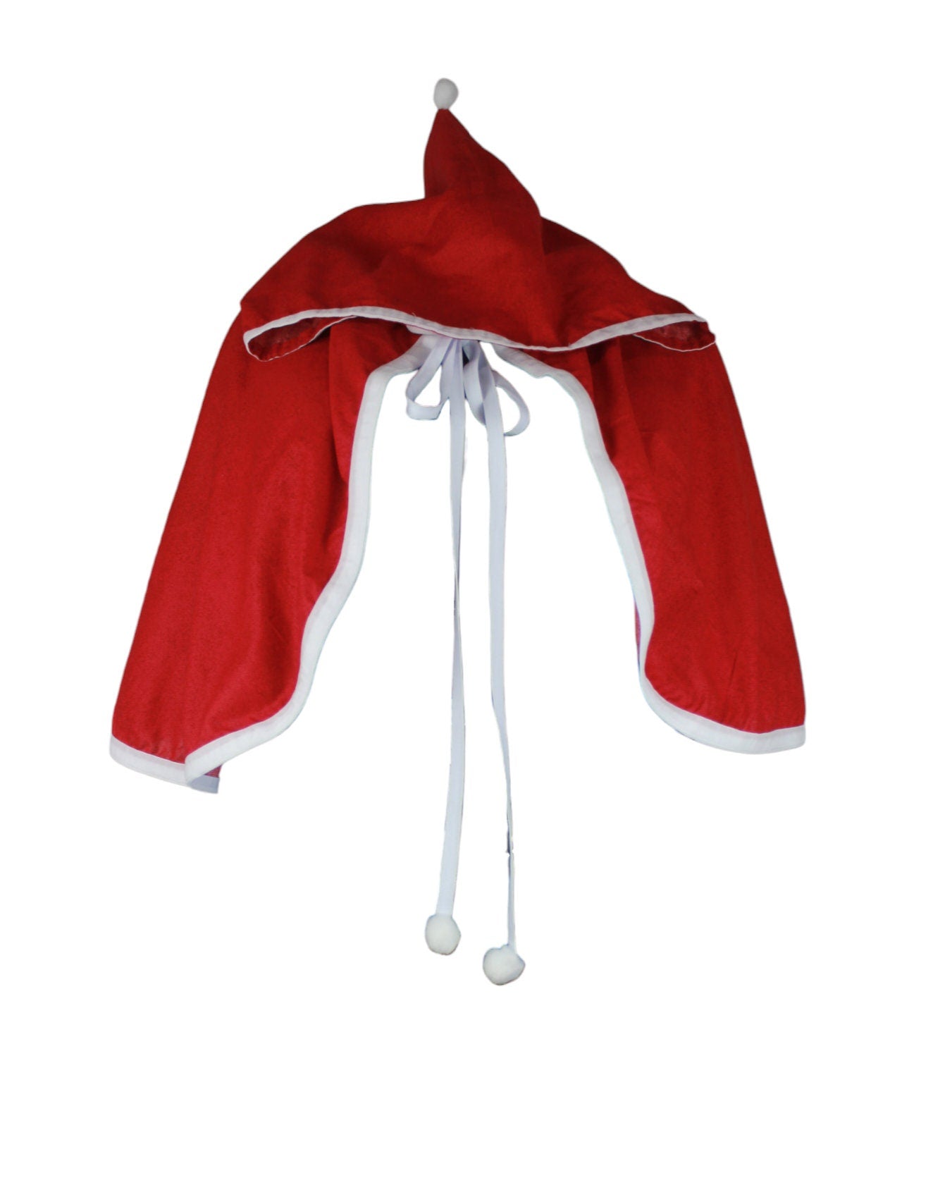 Santa Slay Hooded Capelet (Small) - 31"